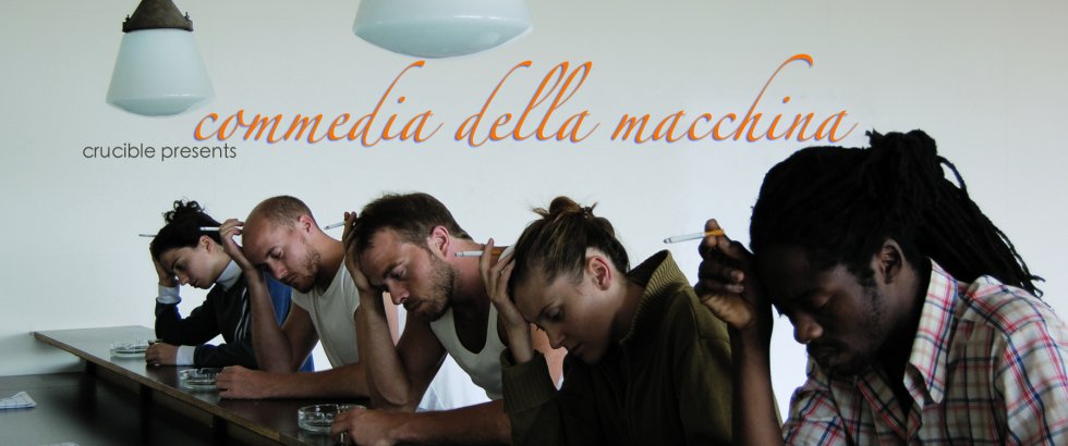 commedia della macchina - Plakat
