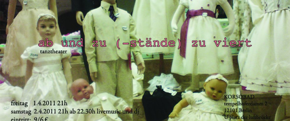 Ab und zu Stände - Plakat Ab und zu Stände - Plakat